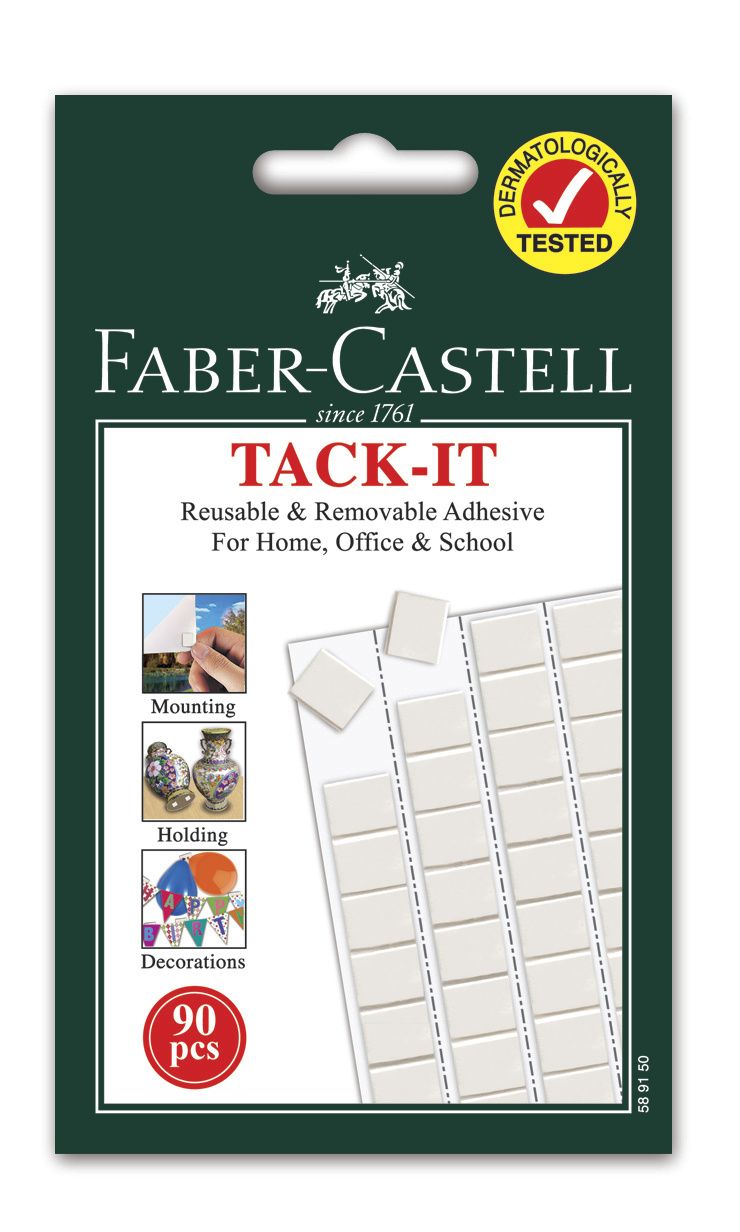 GUMA ADEZIVA 50G TACK-IT FABER-CASTELL GUMA ADEZIVA 50G TACK-IT FABER-CASTELL